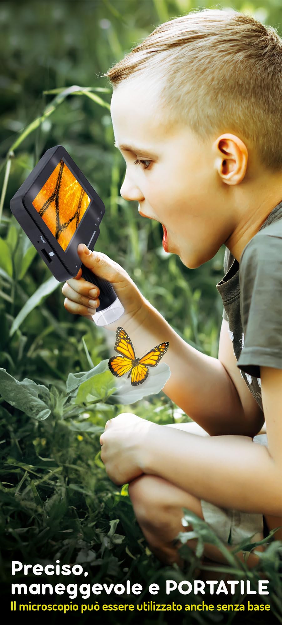 Lisciani Giochi - Hi-Tech Pädagogisches Mikroskop, 109869