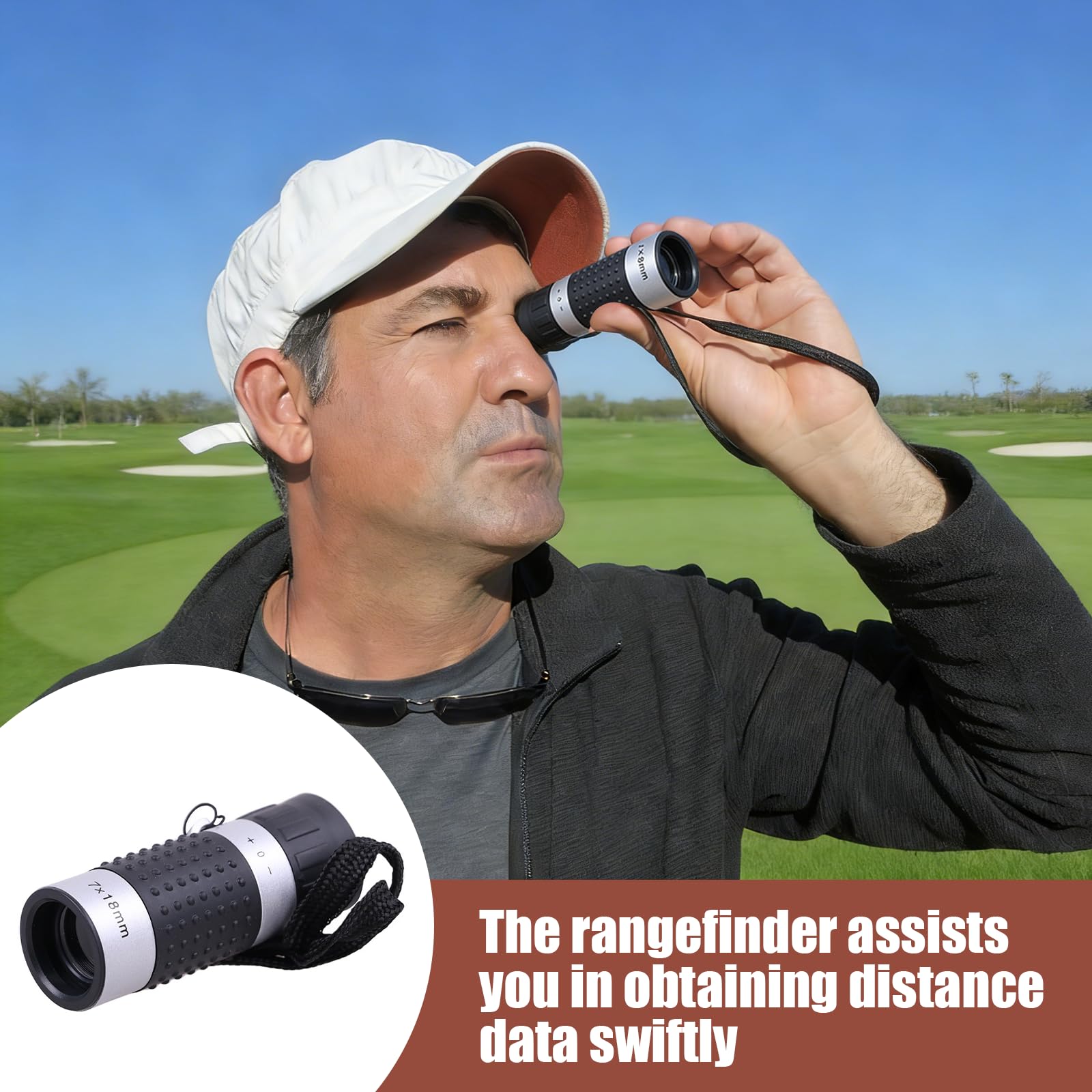 Kit Accessori da Golf Uomo Donna, Borsa Multifunzionale 7 in 1 con Tasca in PU, Regalo per Golfista Completo con Spazzola Pulizia, RaccogliPalle, Forchetta da Green