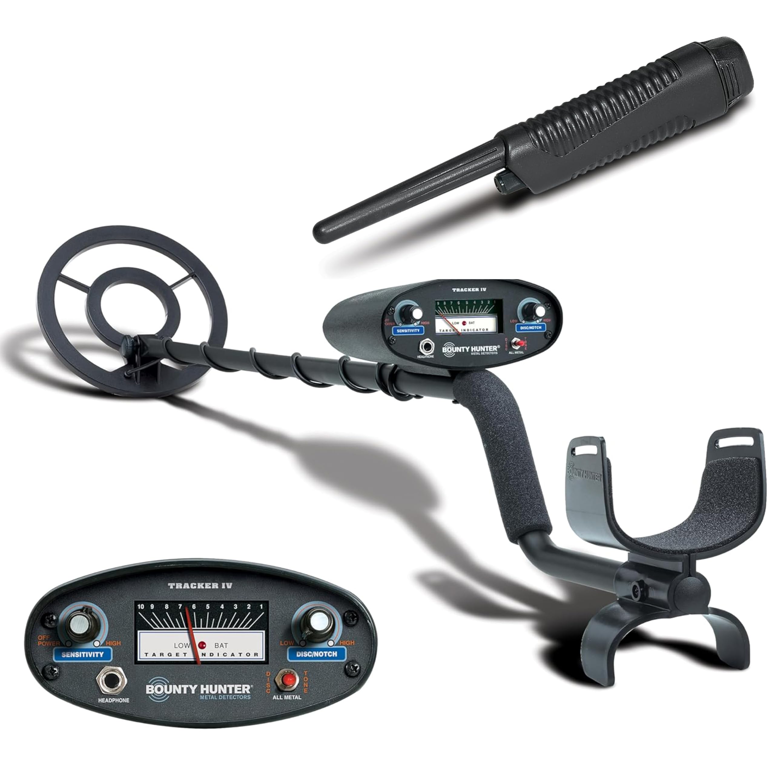 Amazon.co.jp: Bounty Hunter TK4GWP1 Tracker IV Metal Detector in 