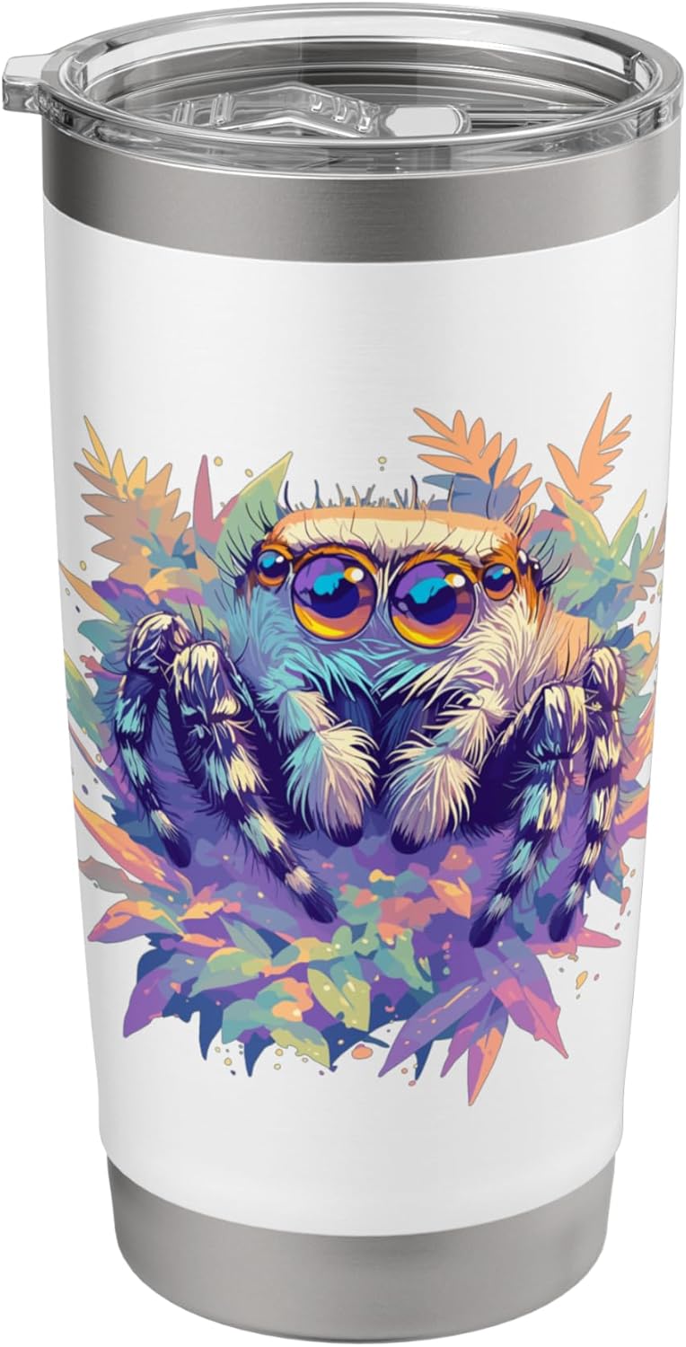Jumping Spiders Jumping Spider Stainless Steel Insulated Tumbler