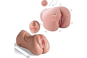 Vibrating Sex Doll Ass Male Masturbator