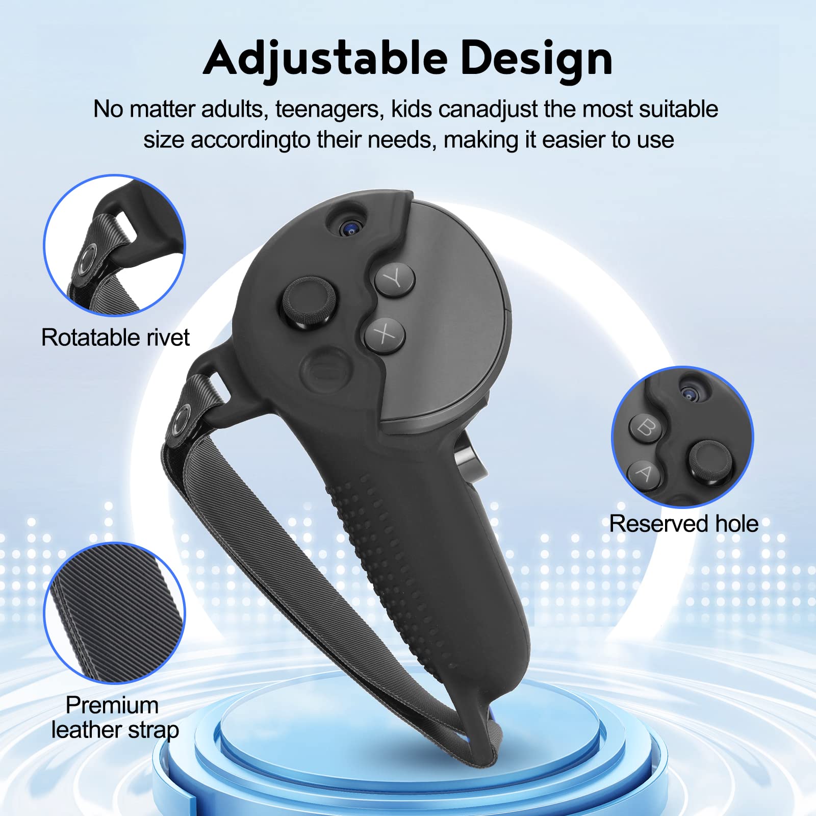 XIAOGE Meta Quest Pro Aksesuarları için Kontrolör Tutamakları