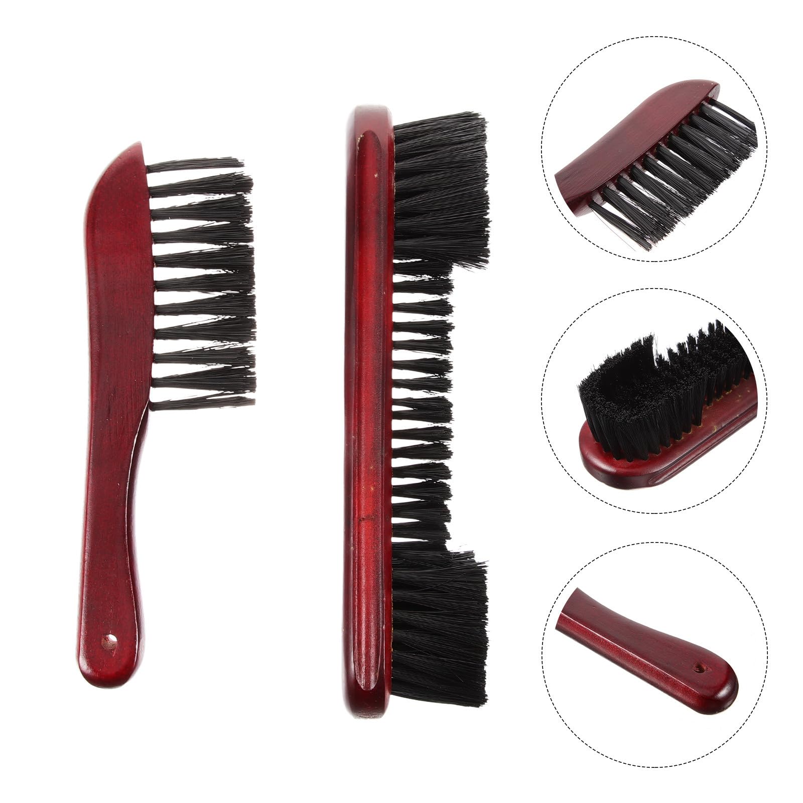 Juego de Limpieza para Mesa de Billar 9 Pulgadas Cepillo de Crin de Caballo y Barredor de Madera Kit de Accesorios para Mesas de Billar Inglesas y Americanas Herramienta — view 9