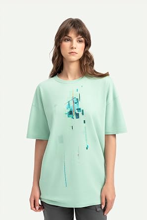 KAFT Erkek Oversize Tasarım T-Shirt Ev