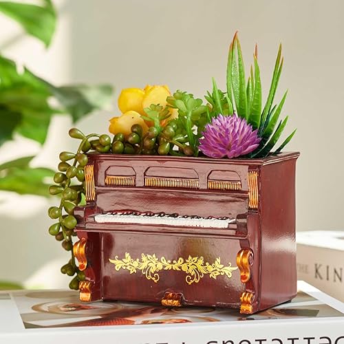 Miniatura 8 de Maceta Decorativa con Forma de Cámara Regalo de Planta - Decoración de Escritorio Maceta para Suculentas para Plantas de Interior Decoración de