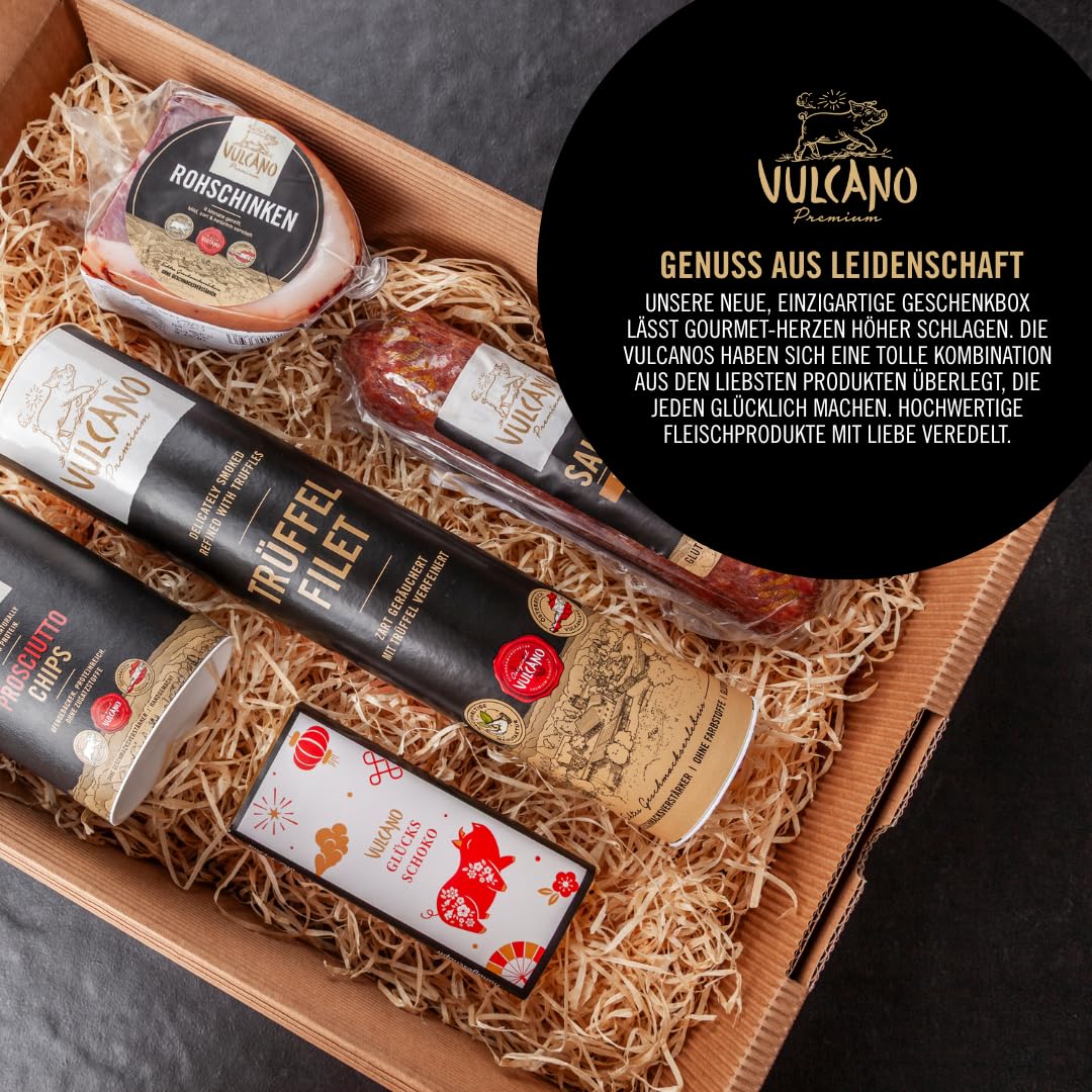 Geschenkbox Deluxe, Geschenk mit feinen Delikatessen, als Geschenk verpackt, Ideal für Genießer und Gourmets, tolles Geschenk für Männer und Frauen