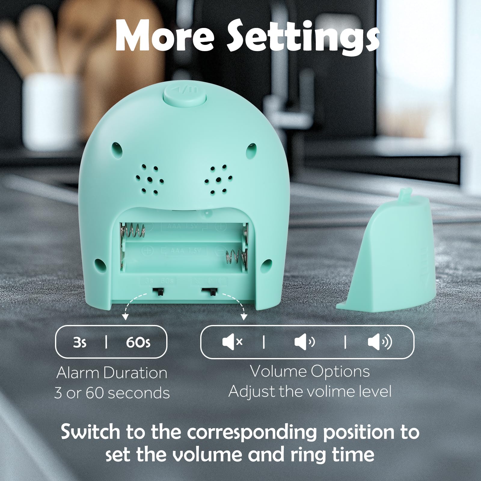 GeeRic Visueller Timer – 60-Minuten Countdown Für Kinder & Erwachsene Mit Pausenfunktion