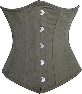 CorsetsNmore - Camiseta para mujer, talla grande, color verde, verde, 50 Grande taille