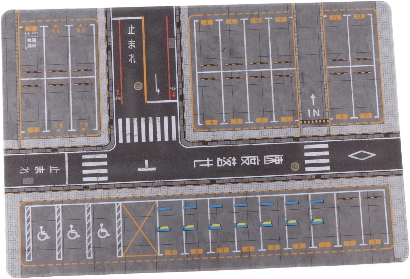 1/64 Parking Area Layout for Miniature Vehicle Models, H