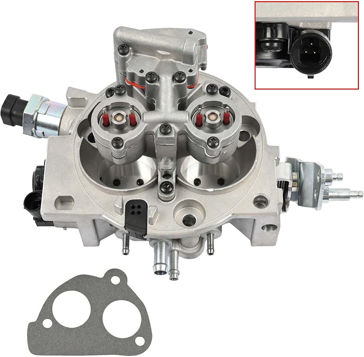 17093030 Throttle Body with Fuel Injector Fit for GMC Chevrolet 5.7L Engine V8 1993 1994 1995 RP TBI Replace 5235206 New