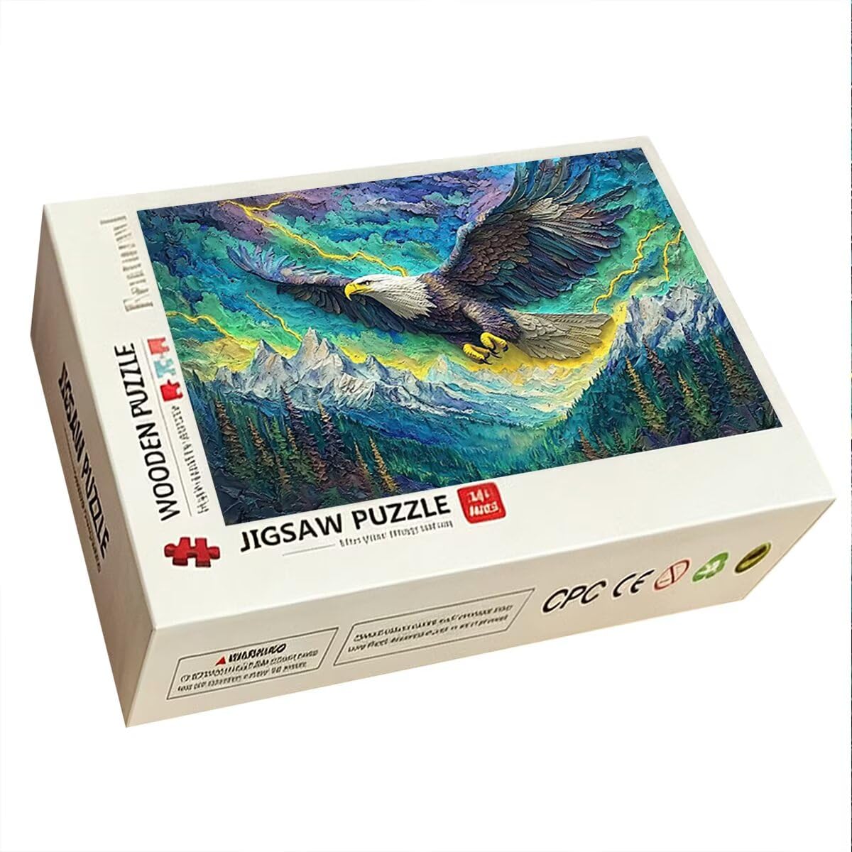 Puzzle 2000 Pezzi, Puzzle Aquila, Legno Pezzi, Regalo Donna Uomo -11665