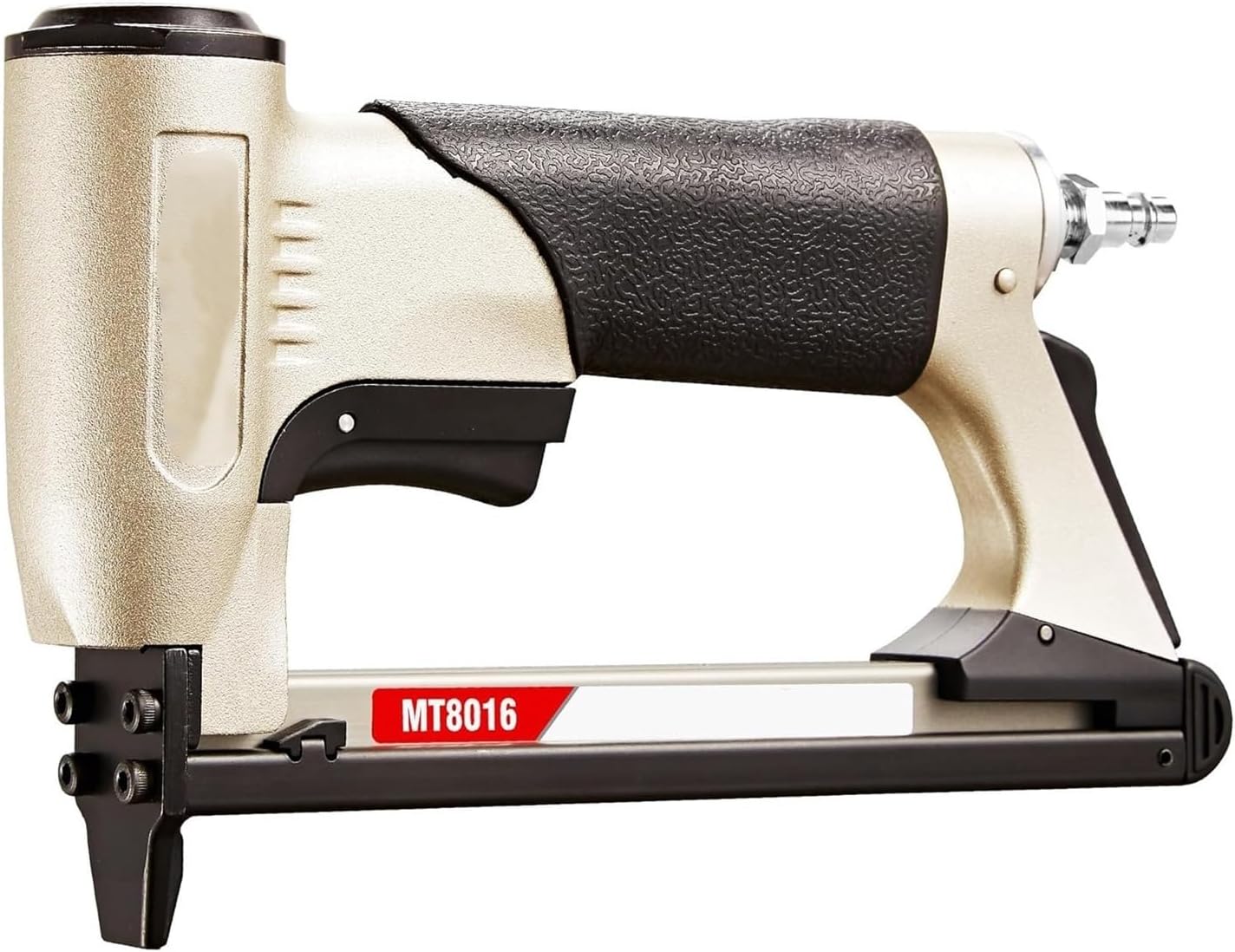 Pneumatic Stapler ，Powered Upholstery Stapler MT8016 21 Gauge Pneumatic Staple Gun Pneumatic Fine Wire Staple Gun1/4-Inch to 5/8-Inch Length