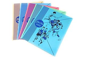 Mead Color Talk Peechee 5-Pack Assorted Colors File Folders