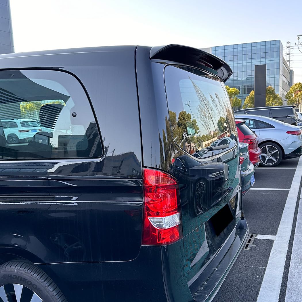 Spoiler Auto per Mercedes-Benz Vito Vito W447 2016-2023, Spoiler Alettone Elevata Resistenza al Calore Accessori Auto