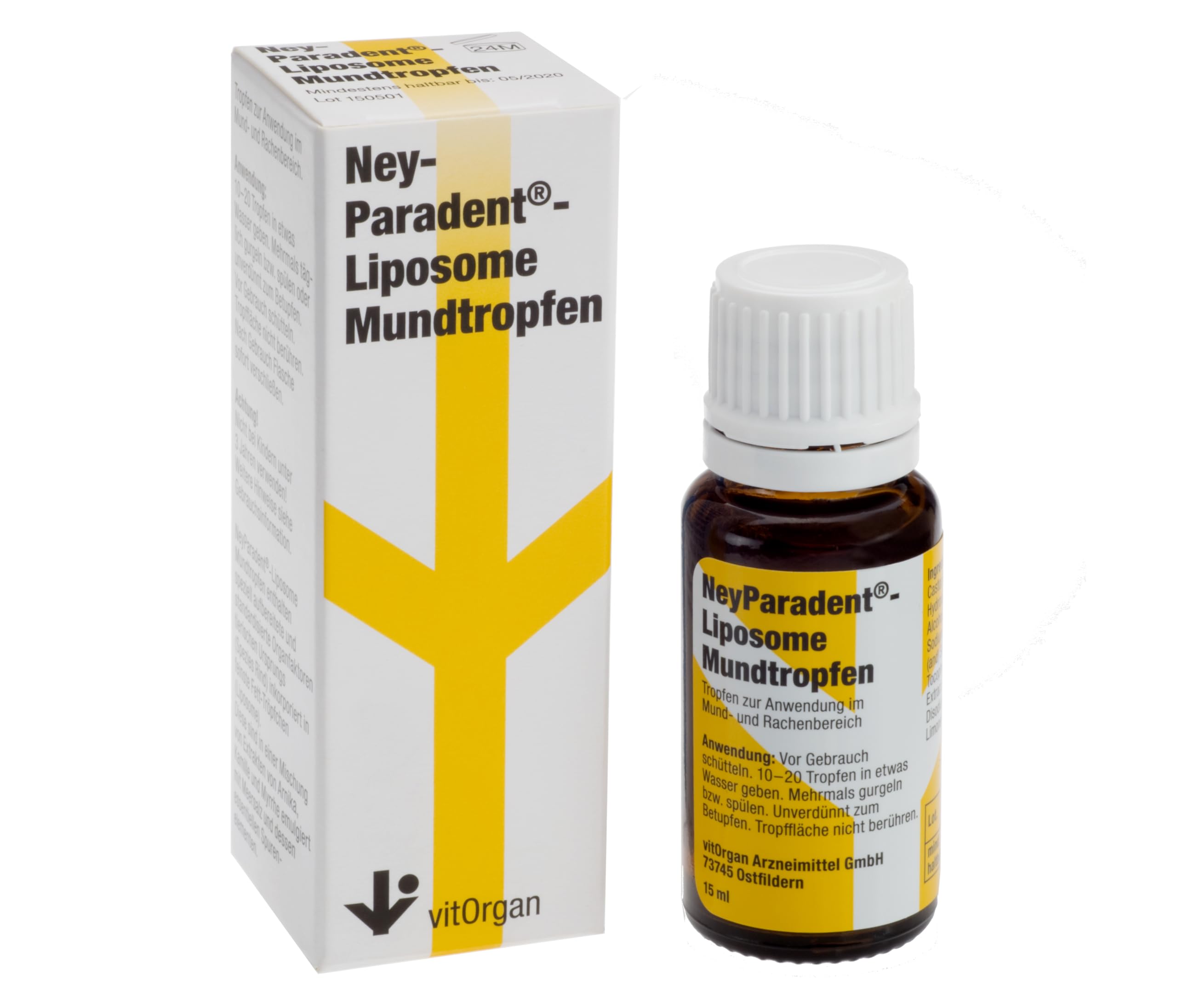 NeyParadent Liposome Mundtropfen, 15 ml Solution