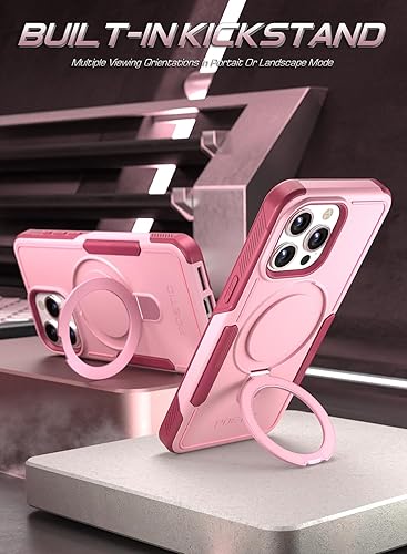 Miniatura 10 de Poetic Neon MagPro - Funda compatible con iPhone 15 Pro Max 5G de 6.7 pulgadas, compatible con MagSafe de doble capa, resistente, resistente, a