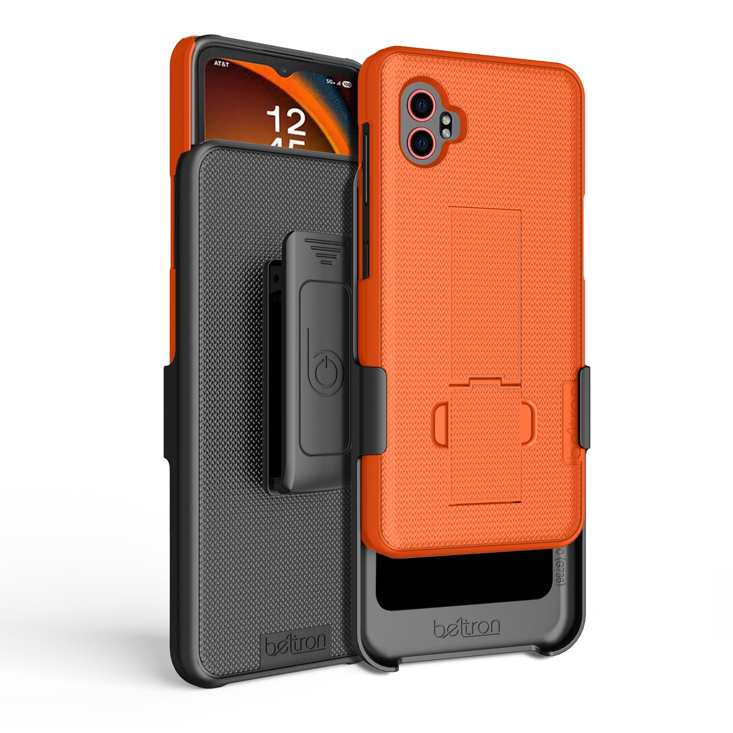 BELTRON Galaxy XCover7 Pro Case with Clip, Heavy Duty Case with Swivel Belt Clip for Sams…