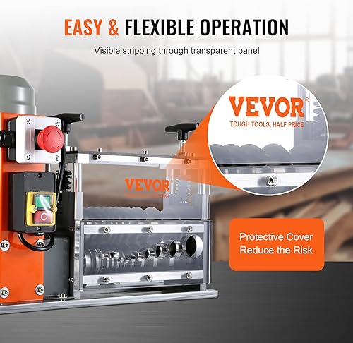 Miniatura 3 de VEVOR Máquina automática de pelado de cables, pelador de cables motorizado eléctrico de 0.06 a 1.26 pulgadas, 750 W, pelador de cables de 98 piesmin