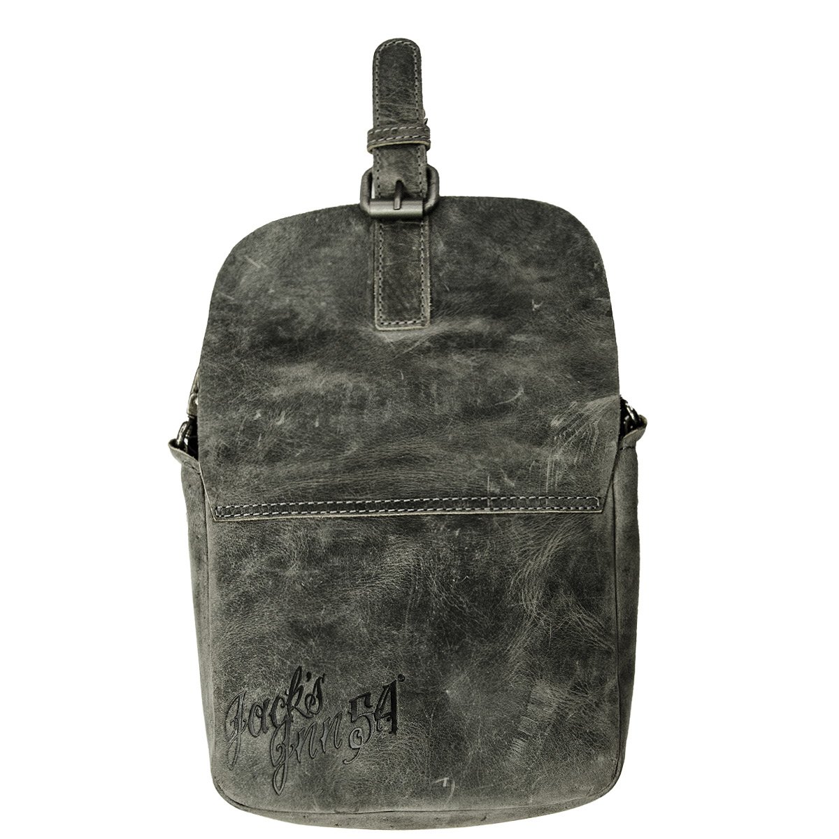JACK'S INN 54 Black Bourbon Hand-/Gürteltasche - Thunder schwarzes Echtleder