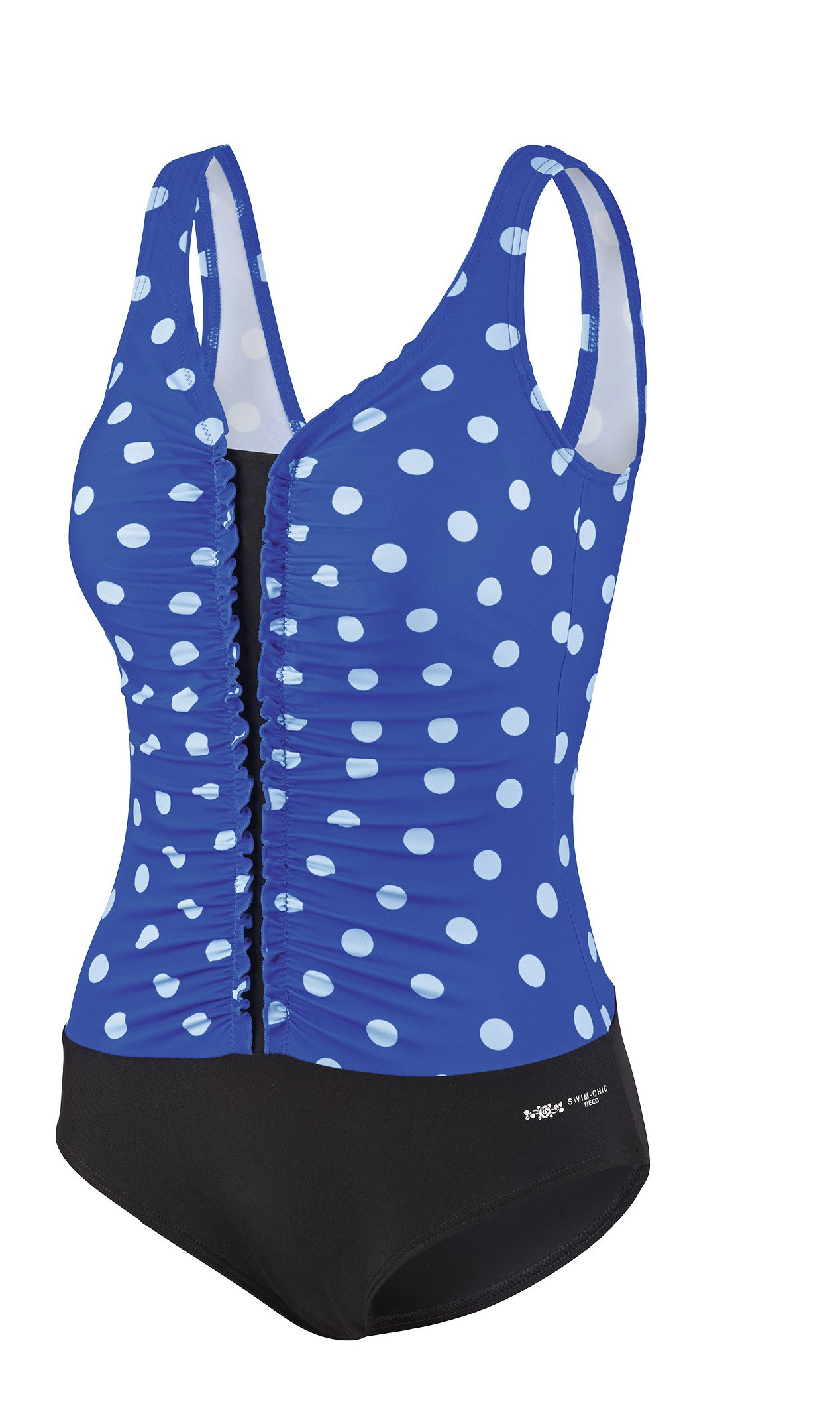 Beco Women's Swimming Costume C-Cup Rock and a Bella Swimwear, Womens, Badeanzug, C-Cup Rock-a-Bella, blue, 48 (EU)