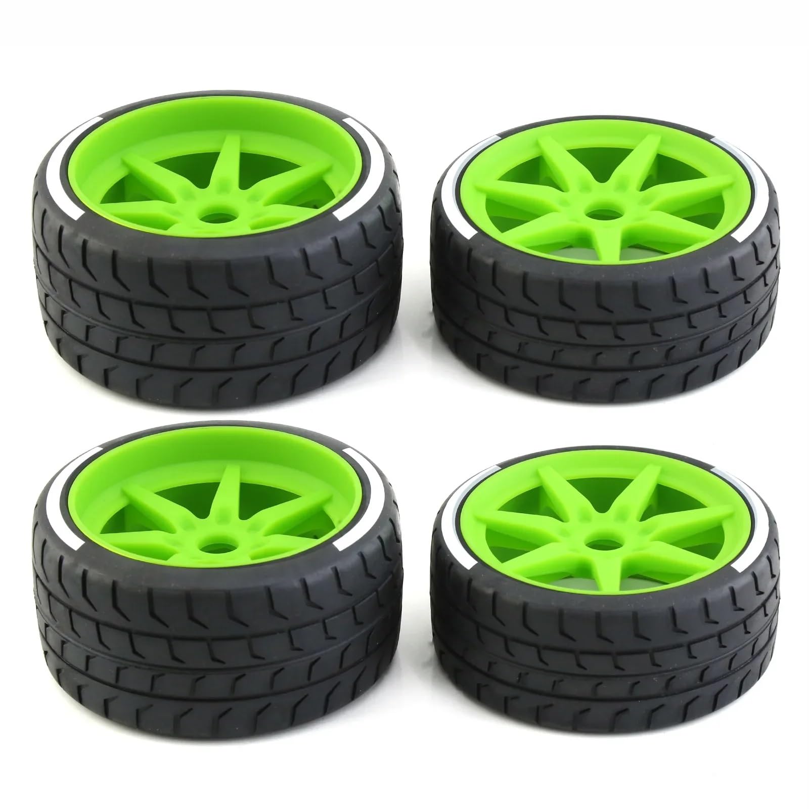 Per Arrma For Felony Per FSR GT 1/7 4 Pezzi 53/107 42/100 Pneumatico 17mm Ruota Esagonale RC Modello Di Auto Parti Aggiornamento Ricambi Modellini RC
