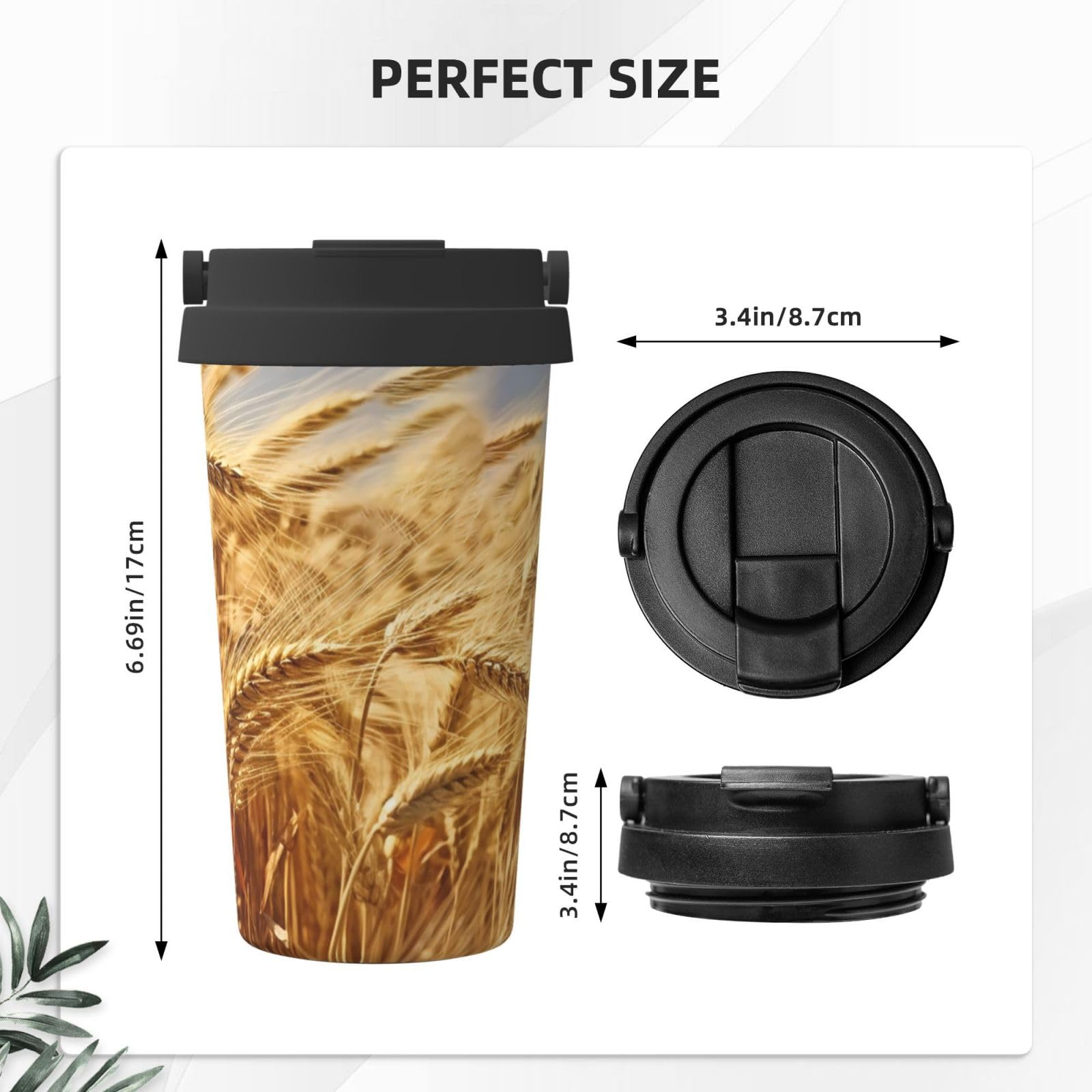Thermos Reismok 500 ml - geïsoleerde koffiebeker