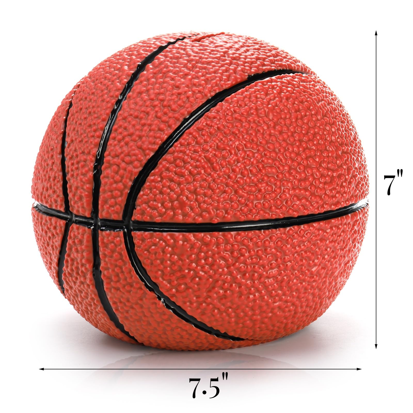 Tlence Basketball Piggy Bank for Boys, 7.5