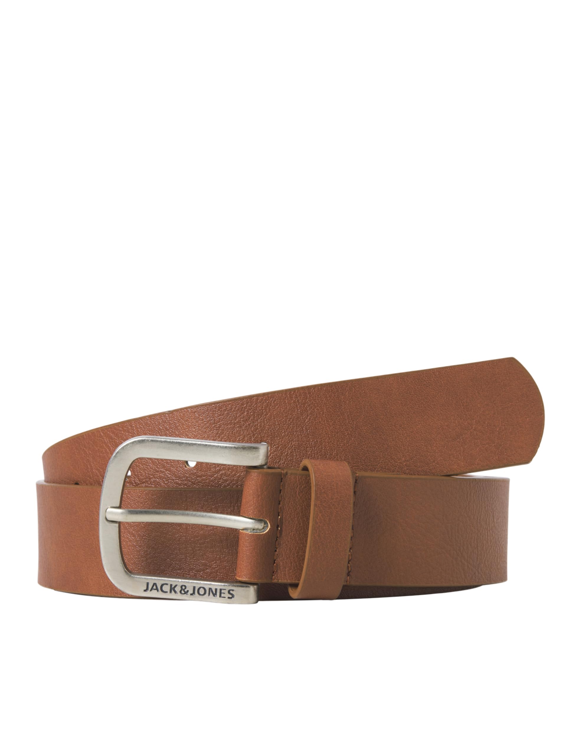 JACK & JONES Jacharry Belt Noos Ceinture pour homme, cognac, numeric_90