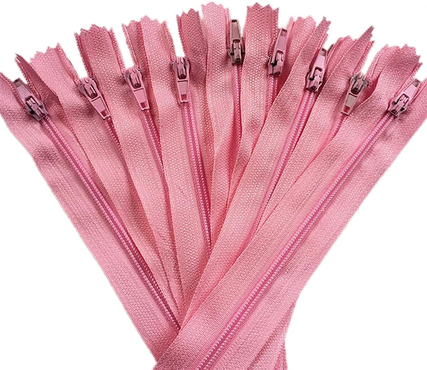 Cremalleras de metal，Cremalleras de bobina de nailonCremallera, cremalleras 10 piezas 12 pulgadas 30 cm Cinta de nailon colorida Cremalleras de bobina con cremallera Artesanía de alcantarillado a medi