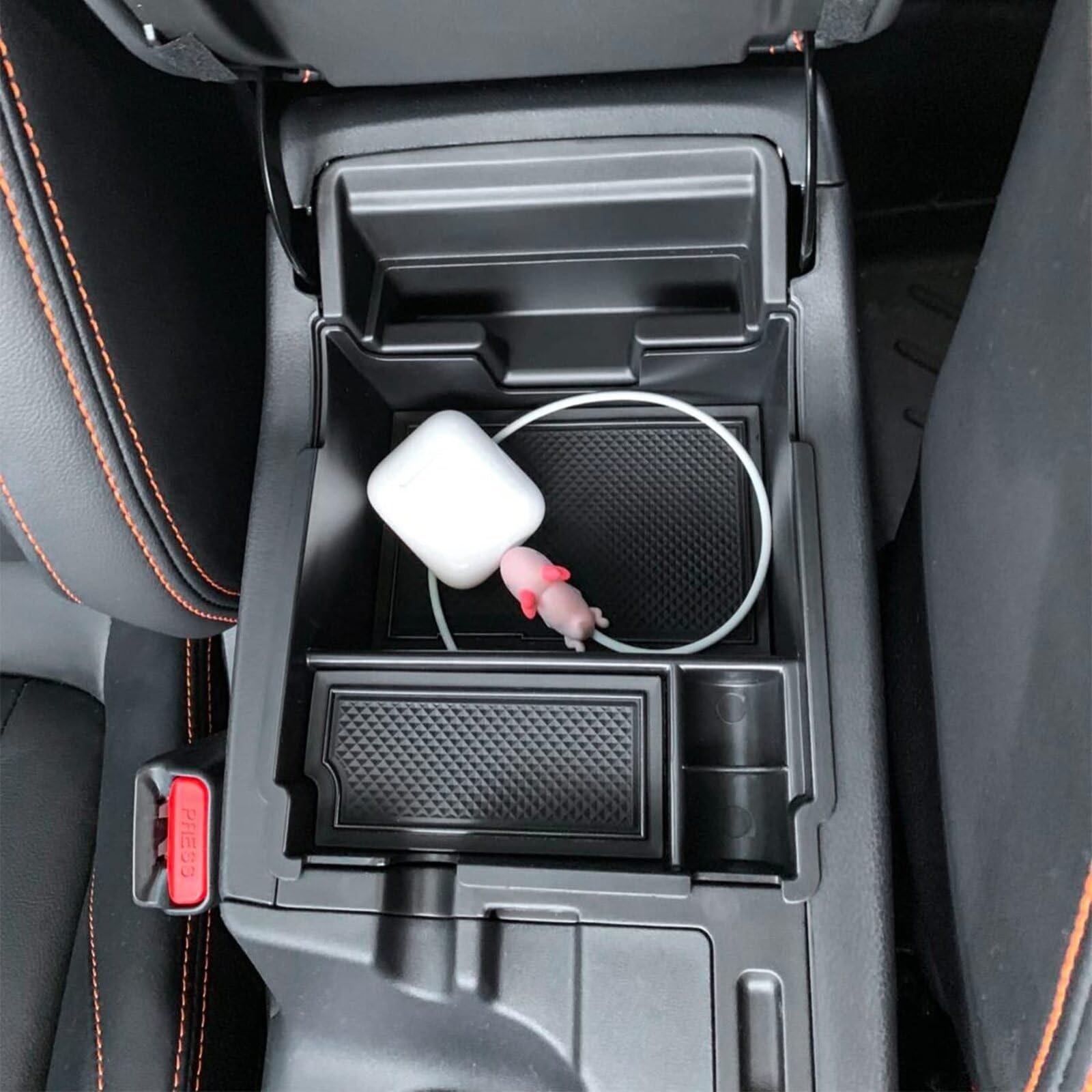 Centralna konsola Organizer Tacka do przechowywania w podłokietniku Kompatybilna z Subaru Crosstrek/Impreza 2018-2023 Akcesoria do wnętrza samochodu