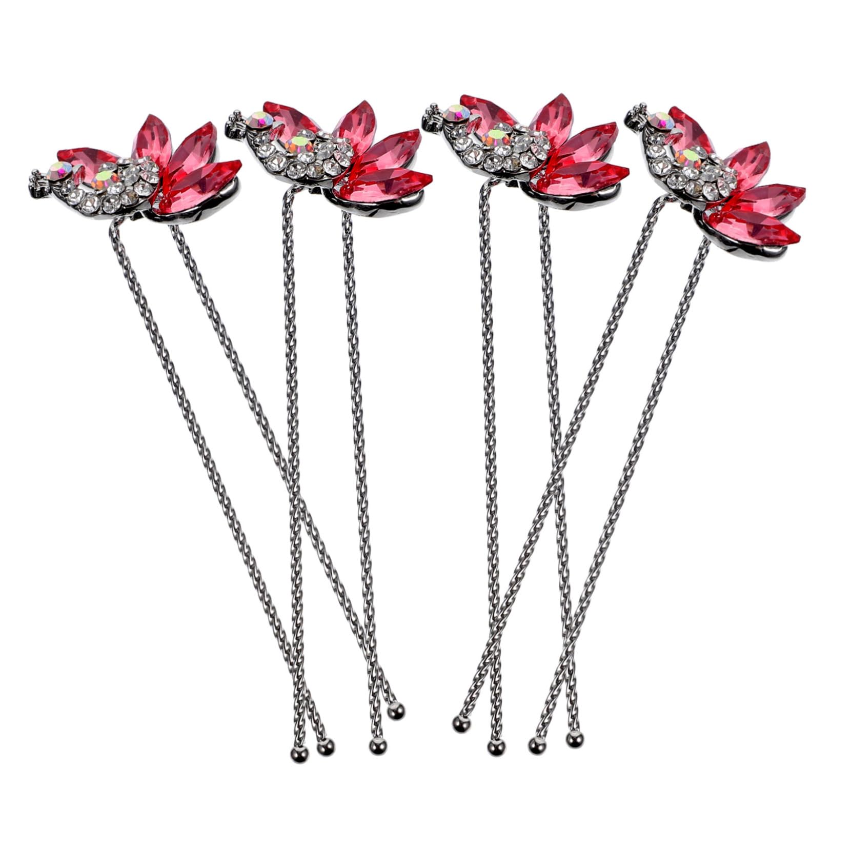 VICASKY 16 Pezzi Accessori Matrimonio Fermacapelli Sposa U Shape con Eleganti per Donne Forcine Metalliche Resistenti e Raffinate per Acconciature Formali