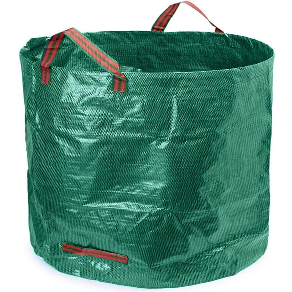 HASTHIP® Heavy Duty Garden Waste Bag, 300L Reusable Leaf & Yard Trash