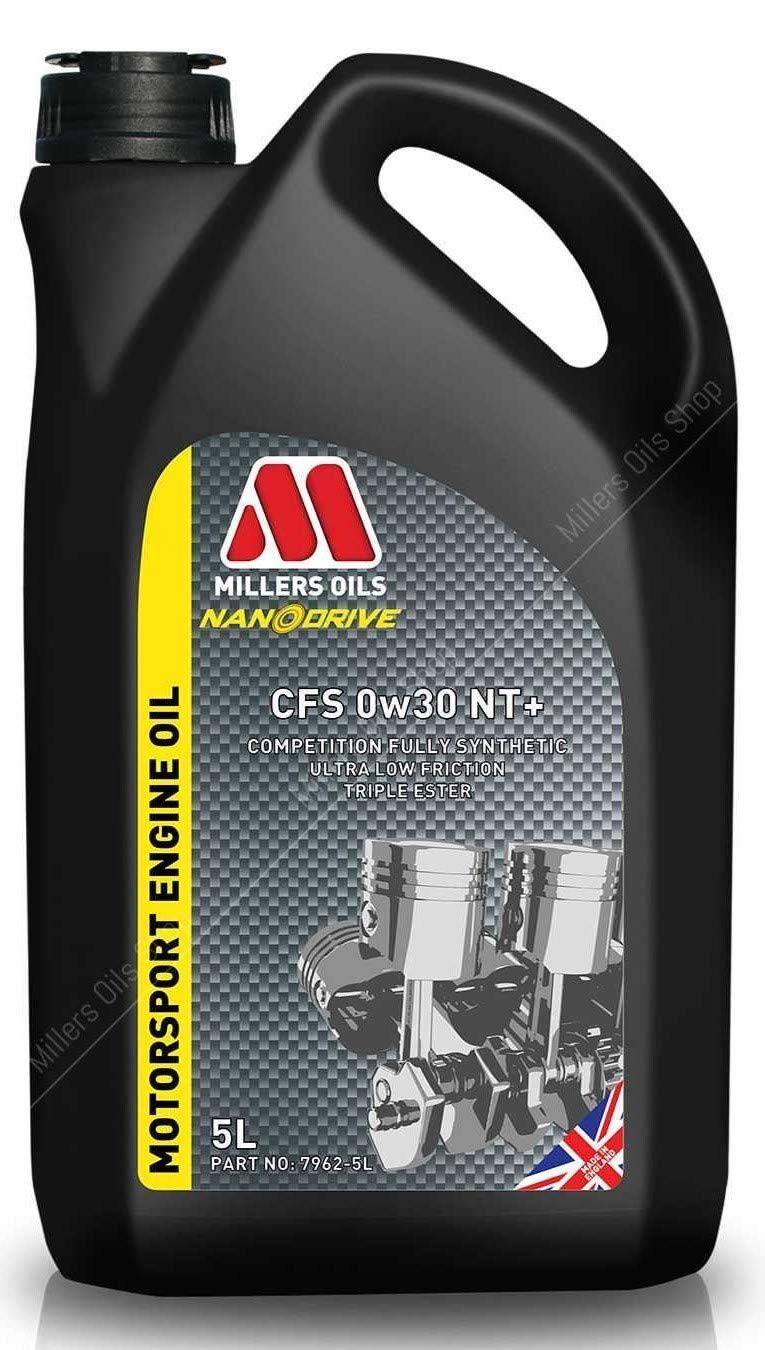 Millers CFS 0W30 NT+ Fully Synthetic Nanodrive Engine Oil, 5 Litres