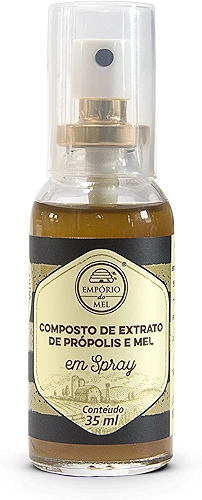 Spray Mel e Própolis 35ml - Empório do Mel