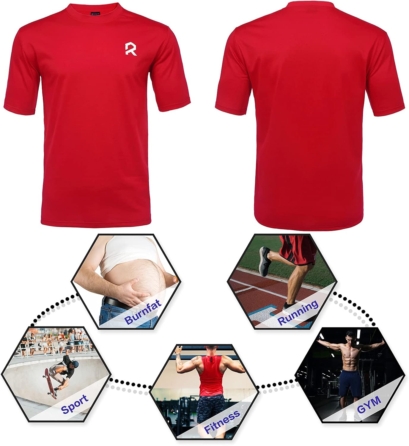 Active t shirts mens Clearance