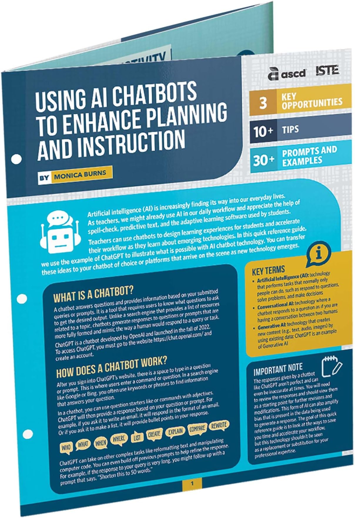 Using AI Chatbots to Enhance Planning and Instruction (Quick Reference Guide)