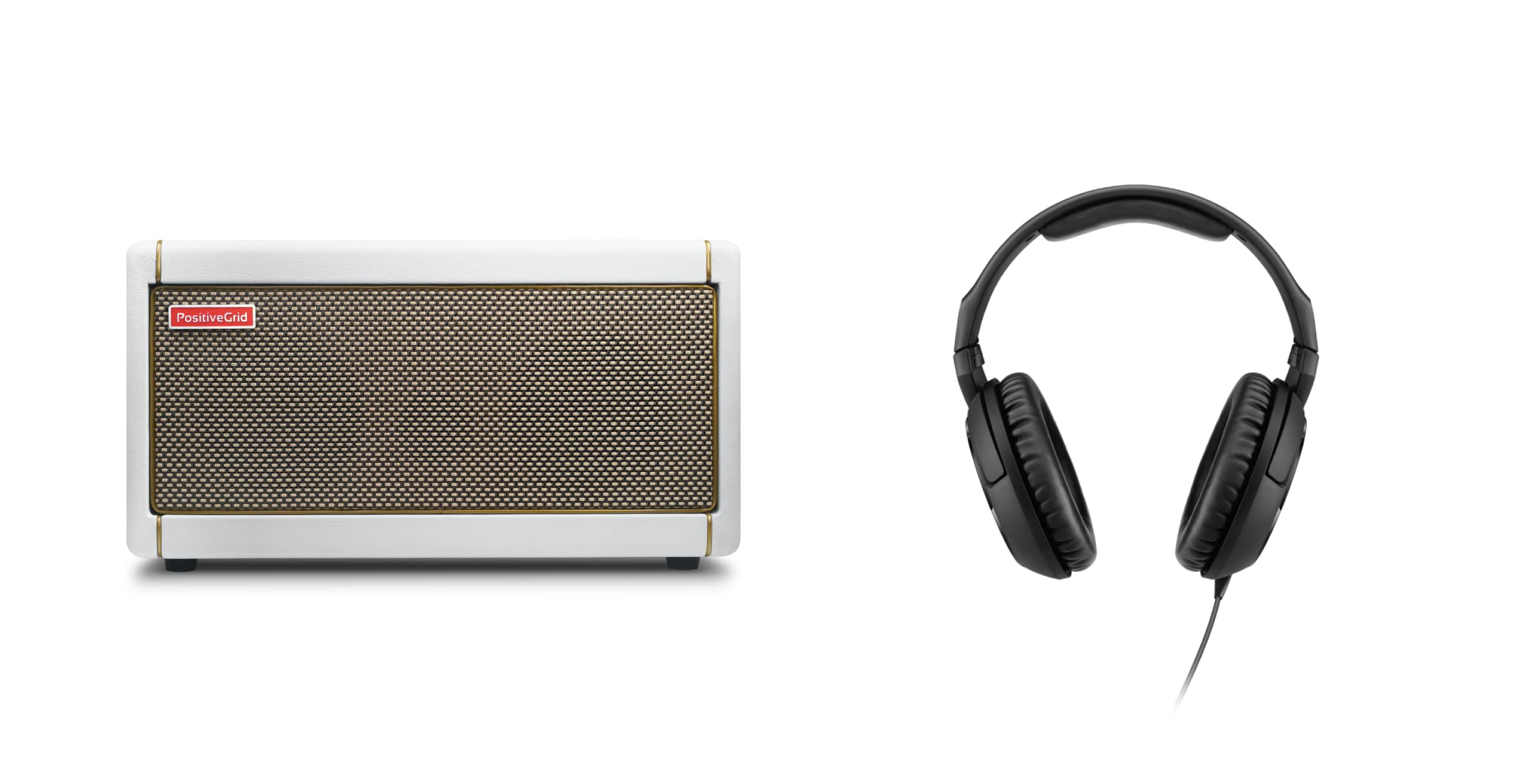 Positive Grid Spark Pearl 40-Watt Combo Übungsgitarrenverstärker 