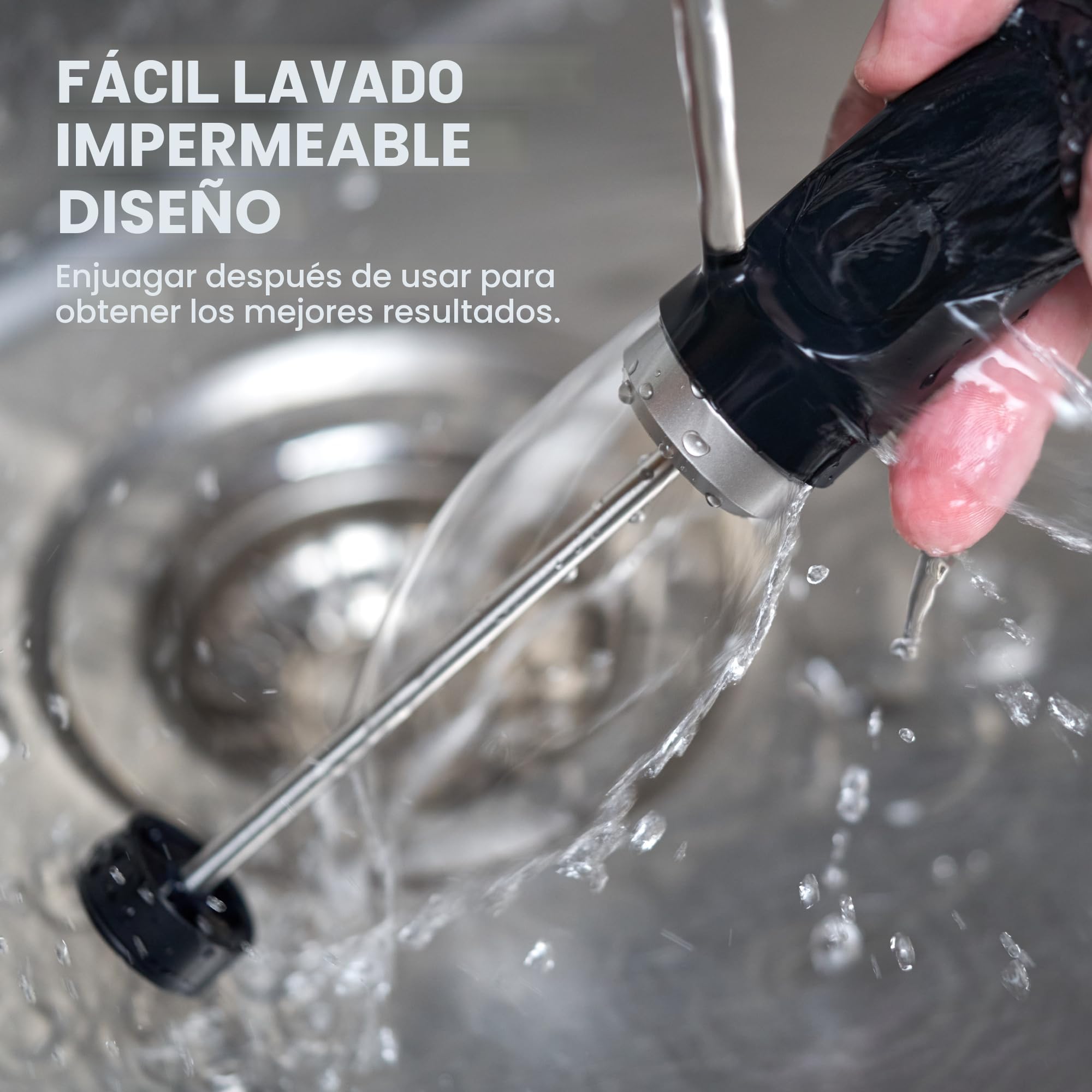 Subminimal Espumador de leche NanoFoamer de mano de litio | Recargable por USB-C, doble velocidad, acero inoxidable | Leche microespumada de primera calidad en 30 segundos, bebidas de café estilo