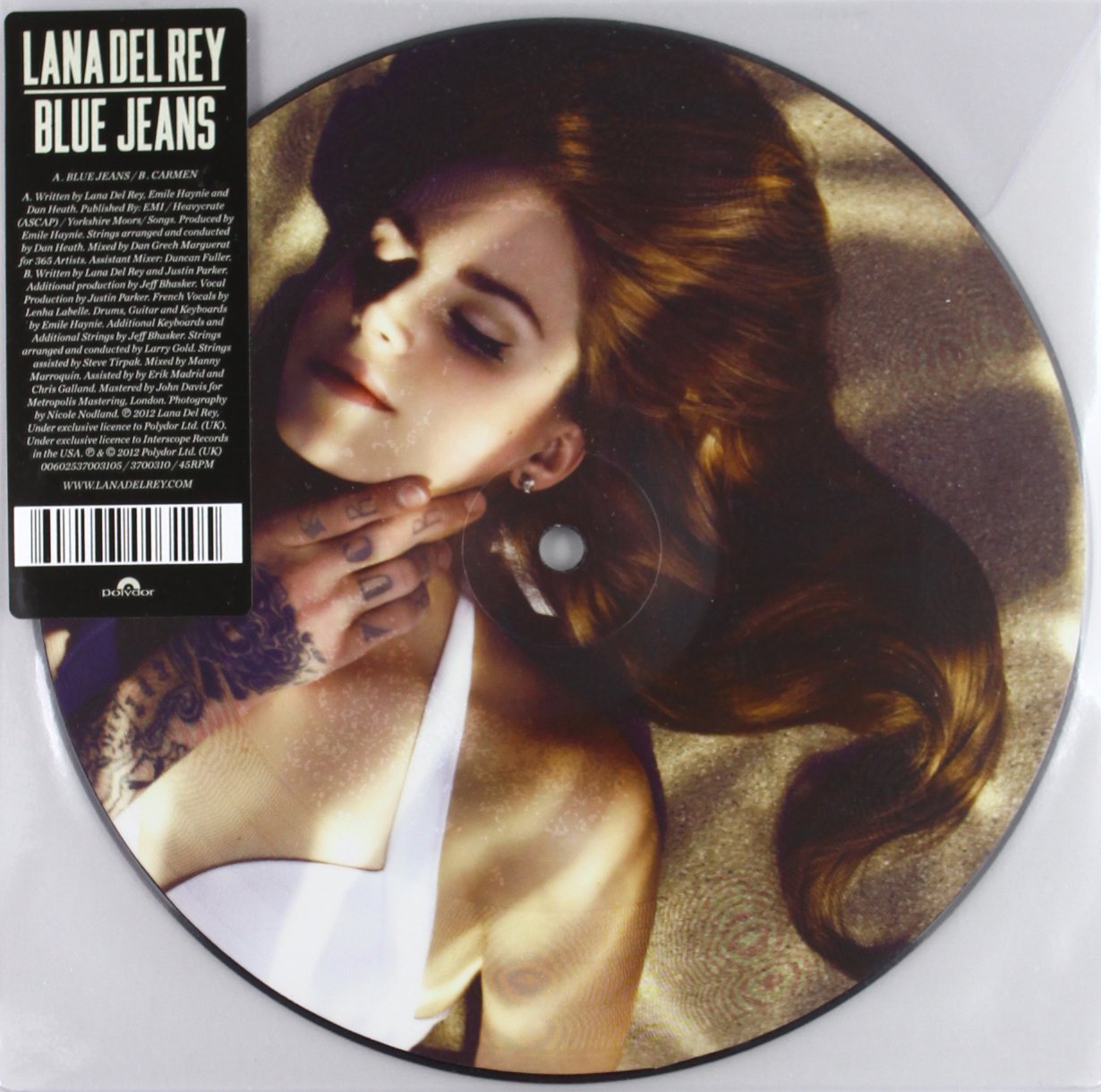 Blue Jeans Picture Picture Disc