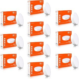 Orient Electric 12W Rimless LED Surface Panel Light 990 Lumens Wide Voltage Operation Up to 4.0 kV Surge Protection 6500K, Cool White Light BIS Certified Made in India Pack of 10