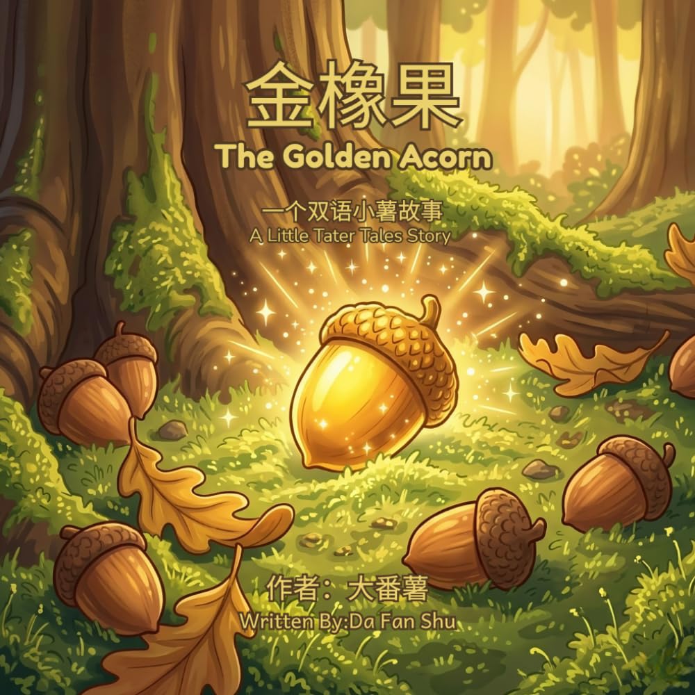 The Golden Acorn: 金橡果 | A Bilingual Chinese-English Story with Pinyin | 中英双语绘本 (Little Tater Tales)