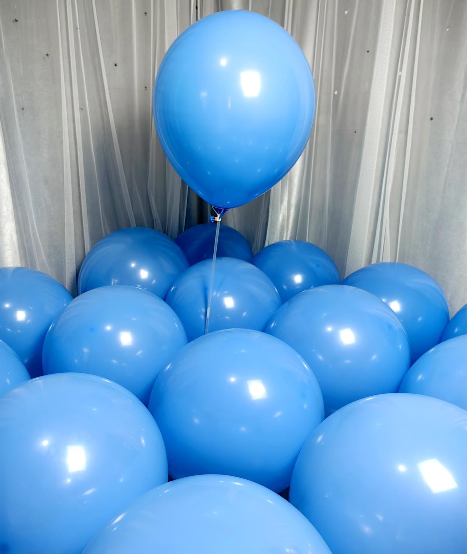 Amazon | ZWZLIULIAN 90個パック ライトブルー バルーン 18インチ