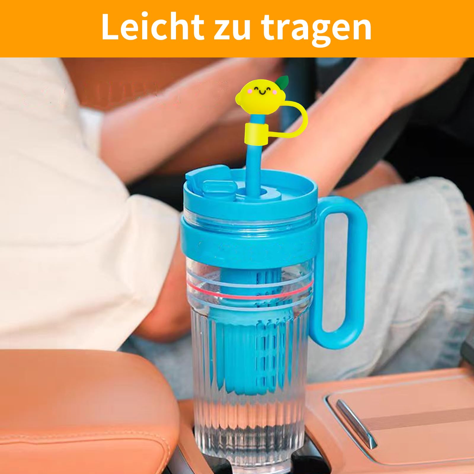 10pcs Couvercles De Paille En Silicone Réutilisables