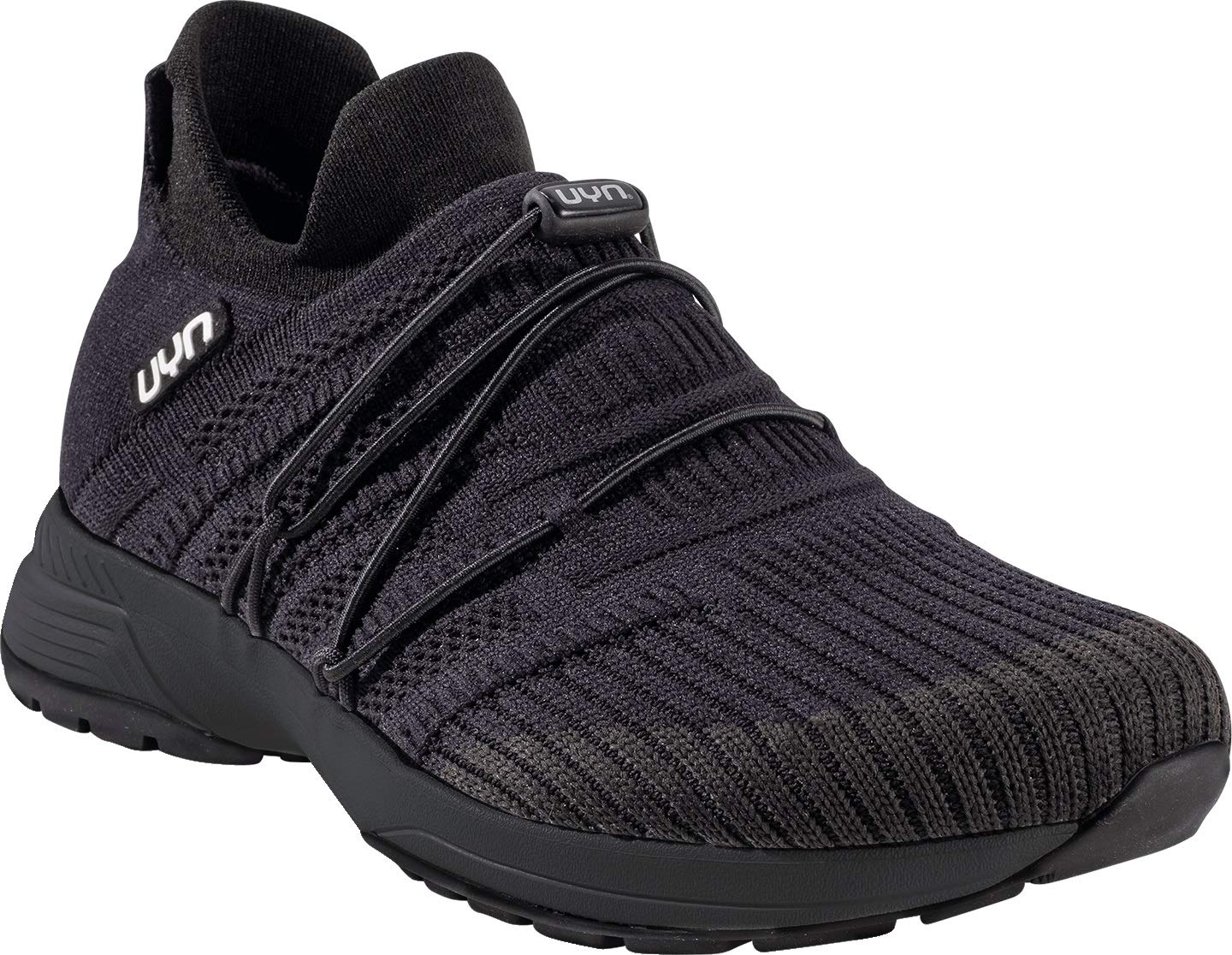 UYN Y100027 Free Flow Tune Black Sole Sole Sneaker Male Black/Carbon UK 6.5
