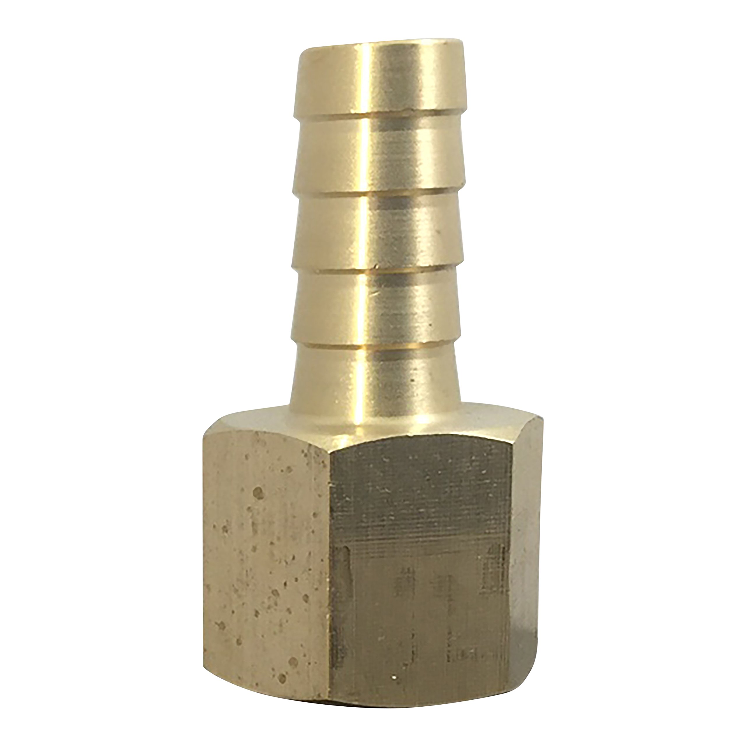 MI MADOL IMPORTS, LLC MADOL Fuel or Gas Line Brass Barb Push on Connector 3/8" KFRS Barb x Female NPT [KFRS0606] - conector de latón Hembra 3/8" x Espiga3/8