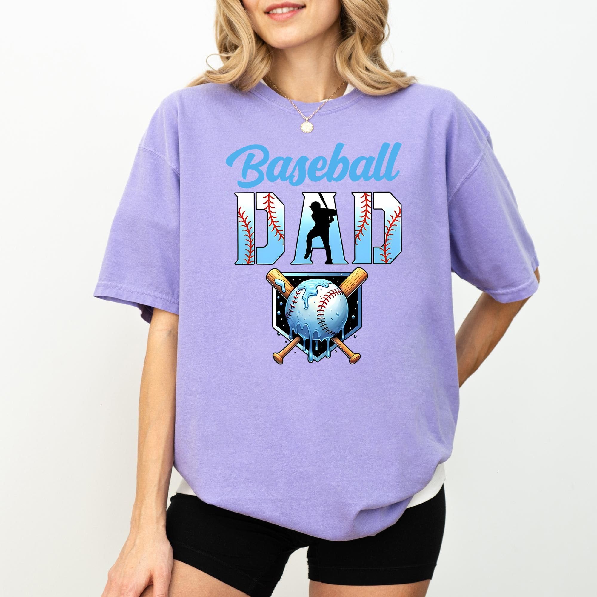 Comfort Colors Baseball Dad Shirt …