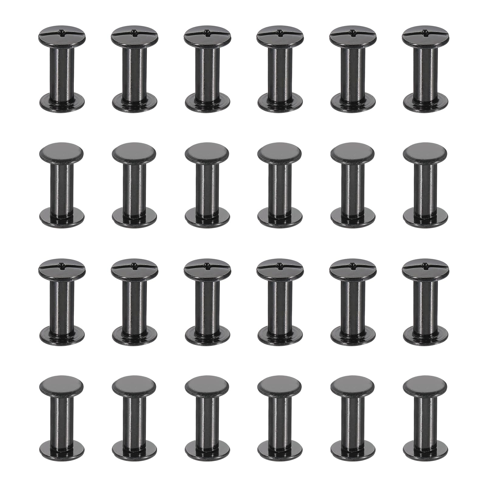 PATIKIL 24 Sets Chicago Screws