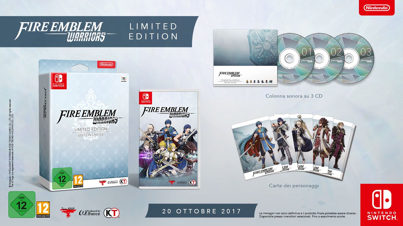 Nintendo Switch Fire Emblem Warriors - Edizione Speciale Limited
