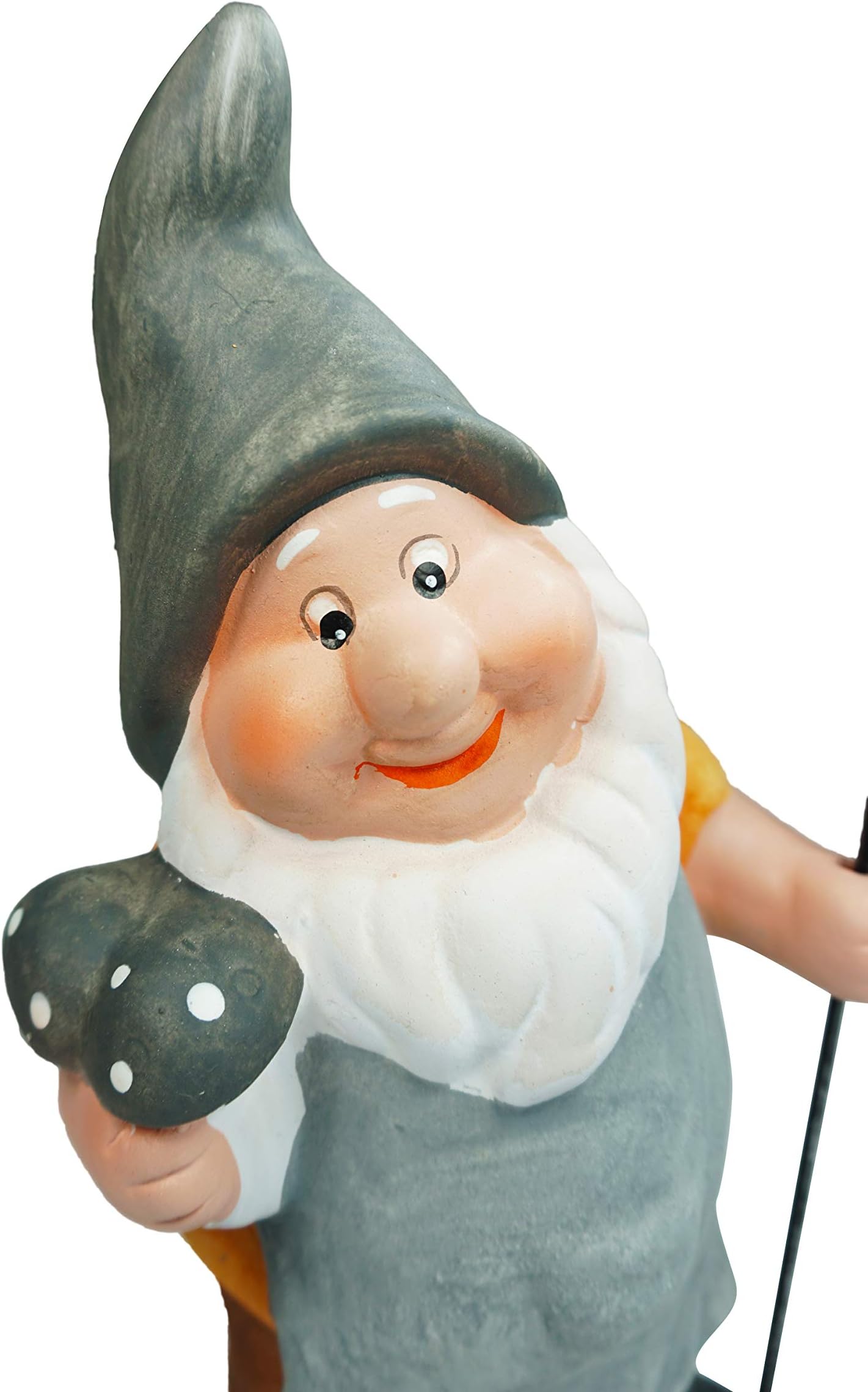 khevga garden gnome classic with lantern 32 cm high