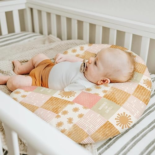 Miniatura 5 de Fundas de almohada de lactancia vintage para niños y niñas, estilo bohemio, para lactancia, almohadas de lactancia neutra, sol de verano, fundas